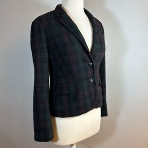 Banana Republic Plaid Blazer